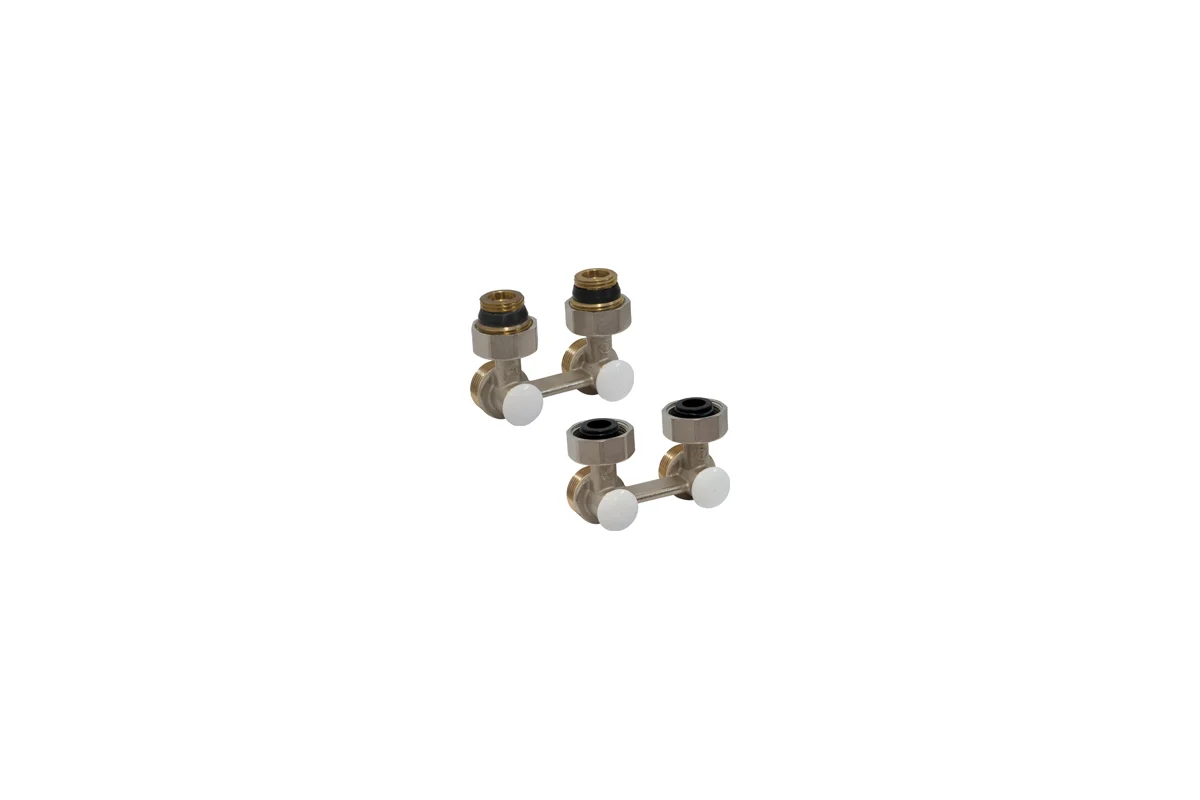 Giacomini R388L Ду20 Ру10 присоединение 3/4"х3/4" для двухтрубных систем — фото 1