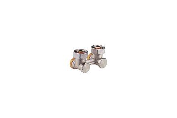 Giacomini R388 Ду20 Ру10 присоединение 3/4"х3/4" для двухтрубных систем