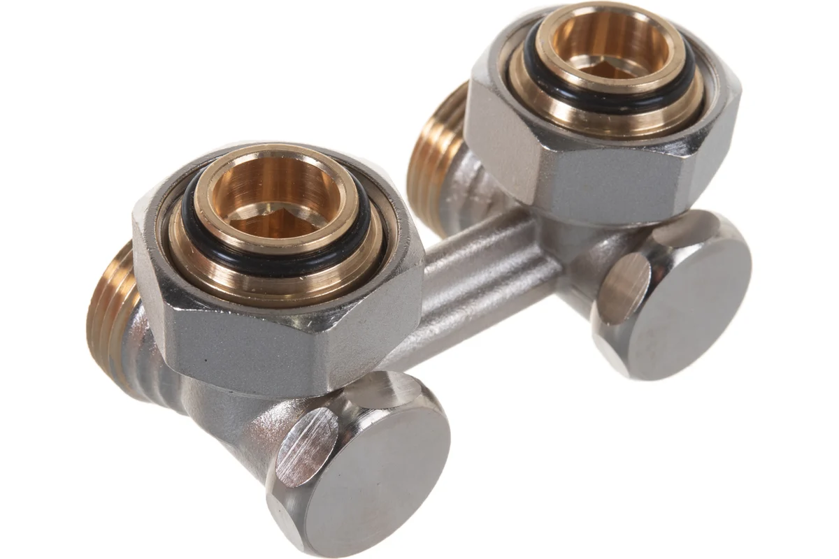 Giacomini R388 Ду20 Ру10 присоединение 3/4"х3/4" для двухтрубных систем — фото 2