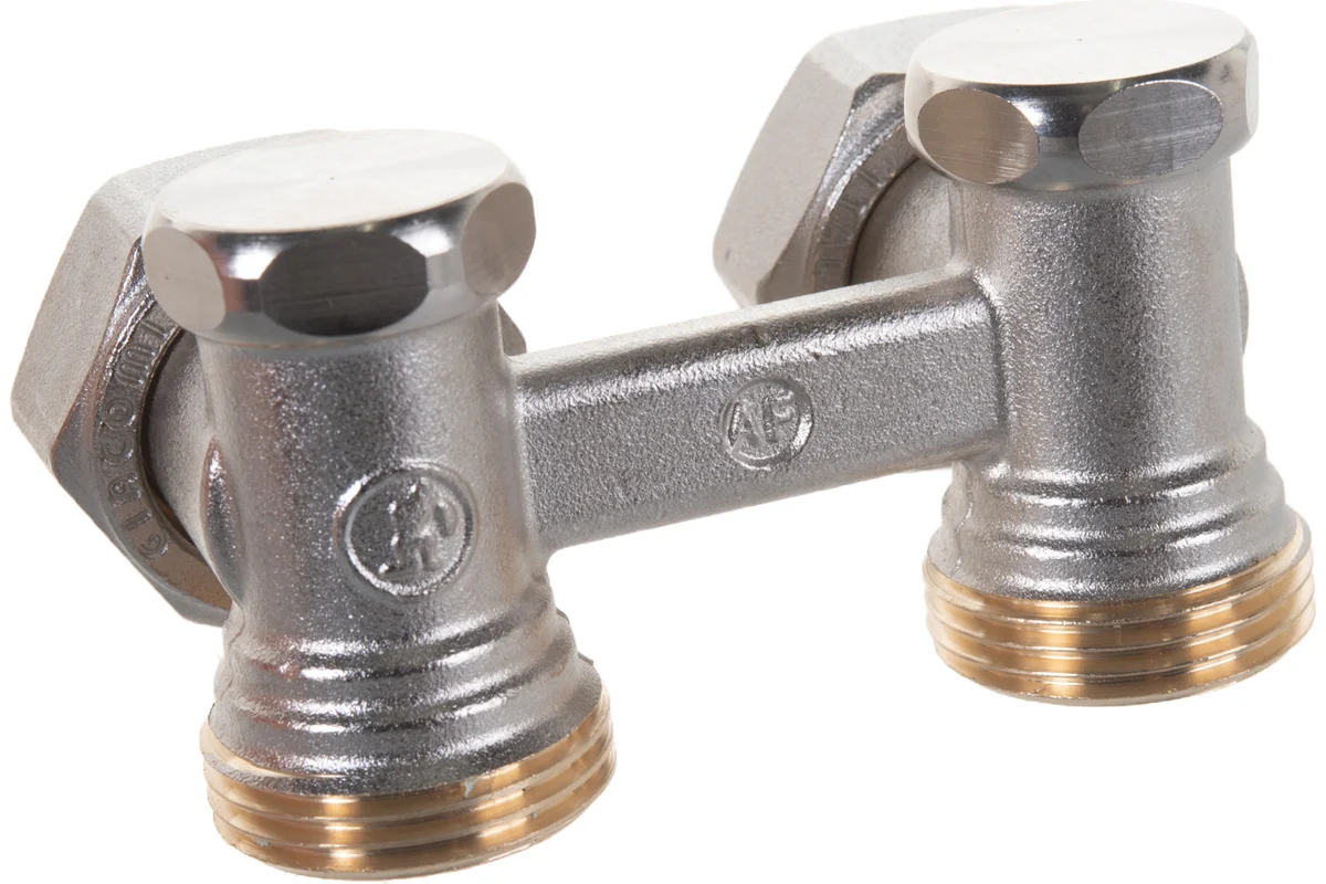 Giacomini R388 Ду20 Ру10 присоединение 3/4"х3/4" для двухтрубных систем — фото 3