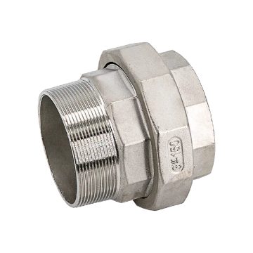 Американка нр/вр нержавеющая AISI316 DN80 (3"), (CF8M), PTFE, PN16