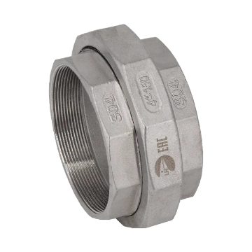Американка вр/вр нержавеющая, AISI304 DN100 (4"), (CF8), PTFE, PN16