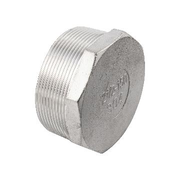 Заглушка Н/Р 6-ти гранная нержавеющая, AISI304 DN65 (2_1/2"), (CF8), PN16