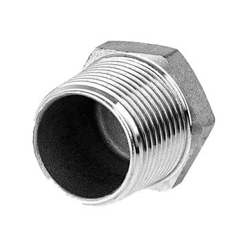 Заглушка Н/Р 6-ти гранная нержавеющая, AISI304 DN 6 (1/8"), (CF8), PN16