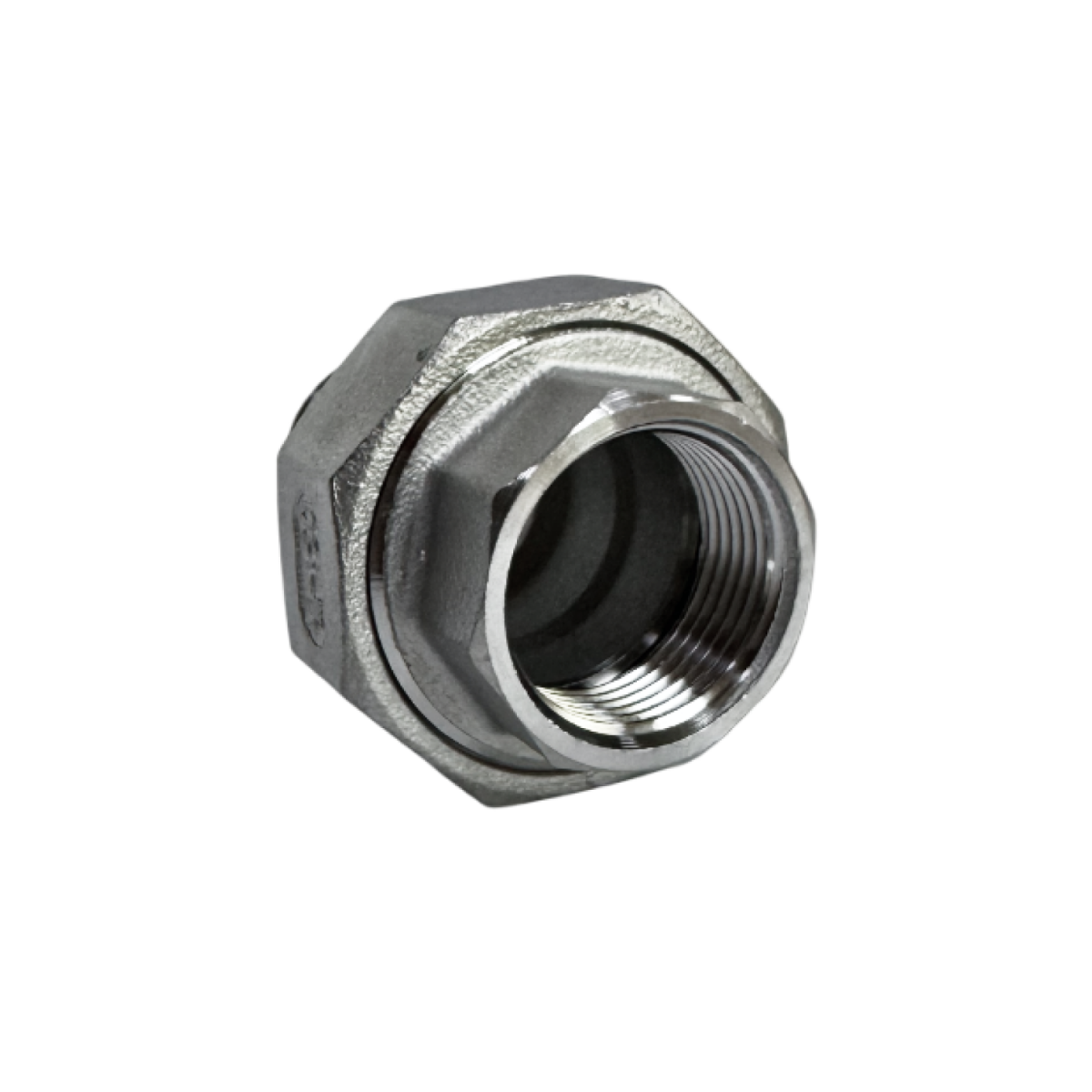Американка нержавеющая нр/вр, 2_1/2" (PTFE), AISI304 (CF8), LTR-AN65/4 — фото 3