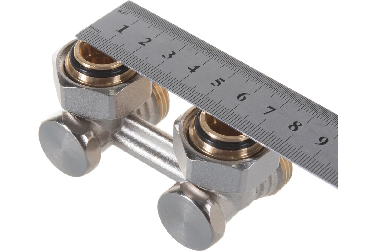 Giacomini R388 Ду20 Ру10 присоединение 3/4"х3/4" для двухтрубных систем — фото 5