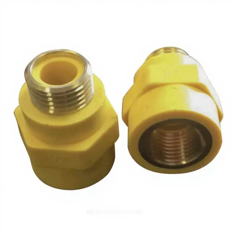 Вставка д/газ подвод 1/2" ВР/НР диэлектрическая OSCAR-Mflex