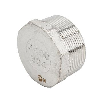Заглушка Н/Р 6-ти гранная нержавеющая, AISI304 DN50 (2"), (CF8), PN16