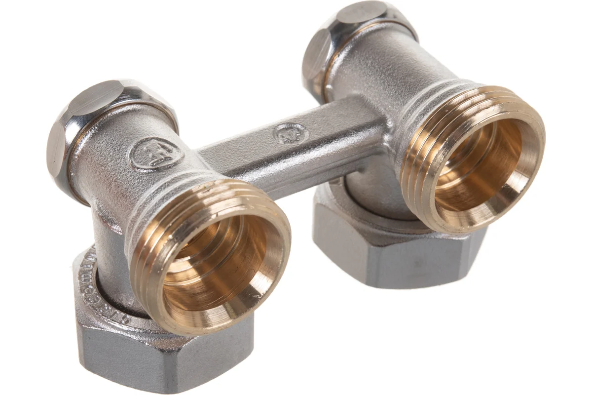 Giacomini R388 Ду20 Ру10 присоединение 3/4"х3/4" для двухтрубных систем — фото 4