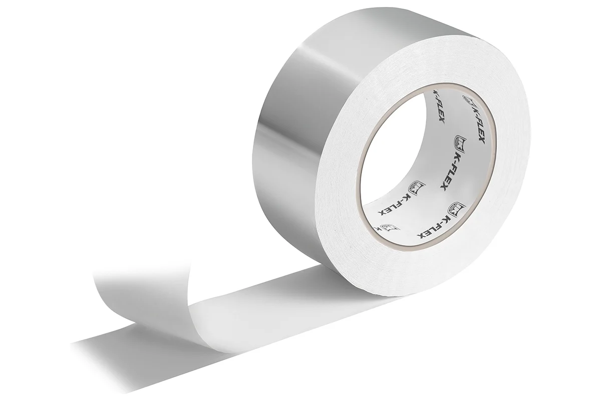 Лента алюминиевая K-flex AA 130 AD ALU 50ммх50м самоклеящаяся 850CG020044