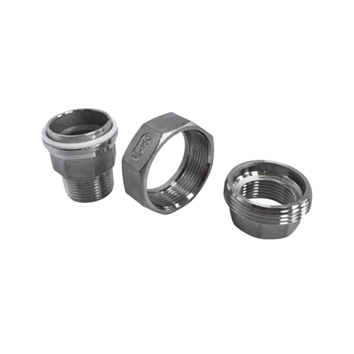 Американка нержавеющая нр/вр, 1" (PTFE), AISI304 (CF8), LTR-AN25/4 — фото 4