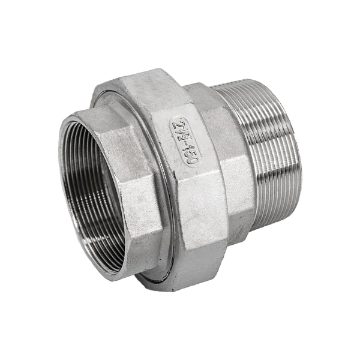 Американка нр/вр нержавеющая, AISI316 DN65 (2_1/2"), (CF8M), PTFE PN16
